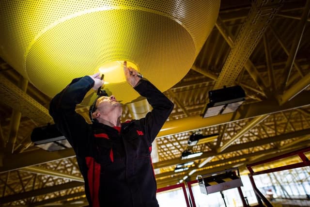 Detalle 2 de Ledlenser P4R Work torcia 170 lumen 🔦