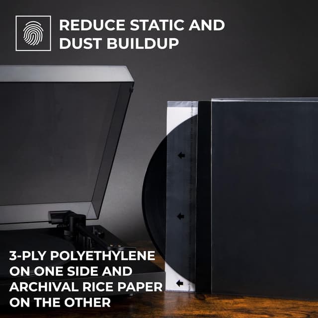 Thumbnail 3 de Big Fudge 12" Vinyl Sleeves 50 Pack ๐