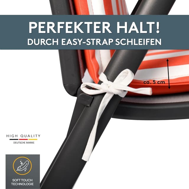 Thumbnail 3 de LILENO HOME Cojín para Silla de Jardín Coral 🌺