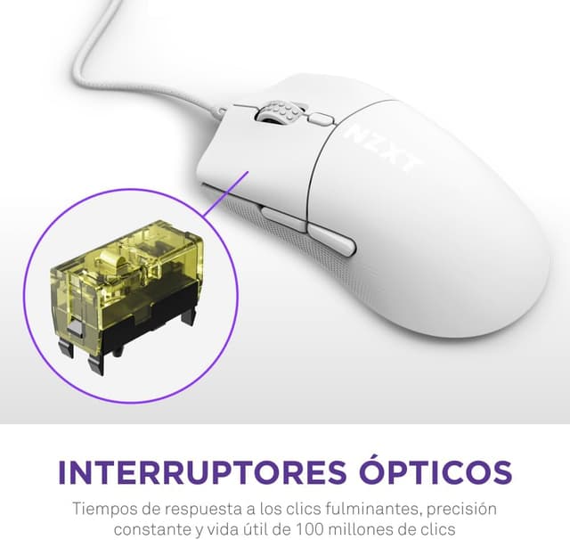 Thumbnail 4 de NZXT Lift 2 Symm | Ratón Ligero para Juegos