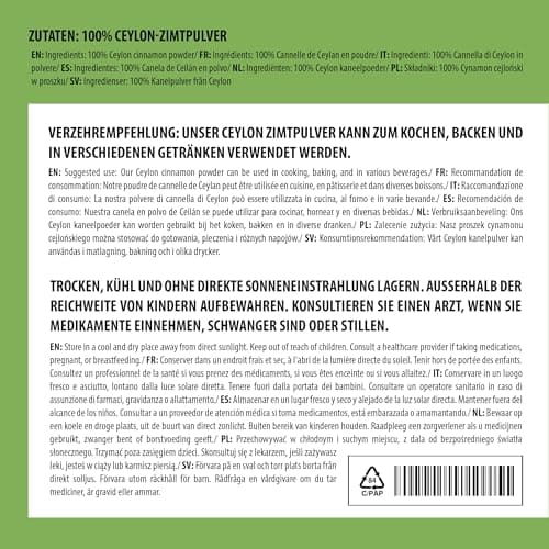 Thumbnail 2 de Alpi Nature Canela de Ceilán 250 g Polvo