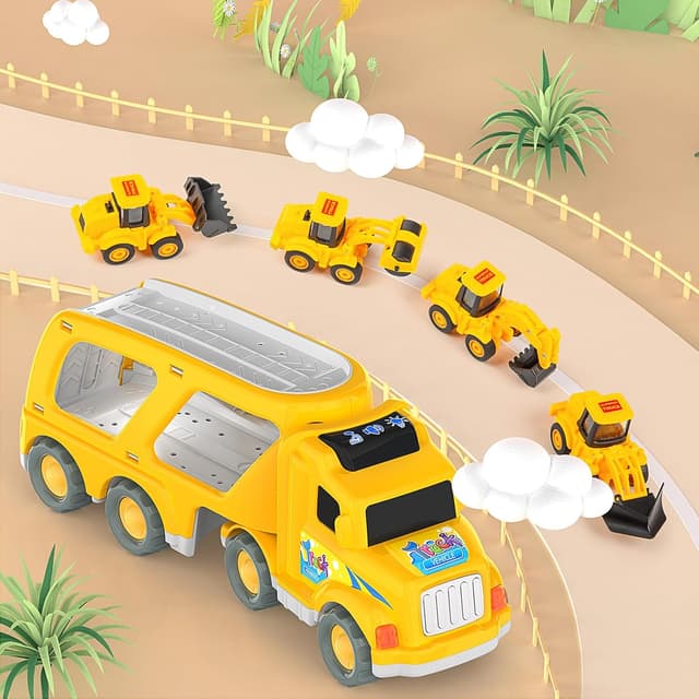 Thumbnail 6 de Veslier 5-in-1 Construction Truck Toy