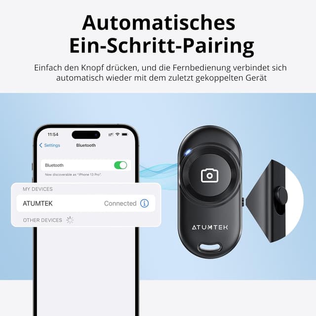 Thumbnail 5 de ATUMTEK Bluetooth Kamera-Fernbedienung 2er-Pack