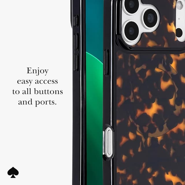 Thumbnail 5 de kate spade new york iPhone 17 Pro Max Tortoise Case