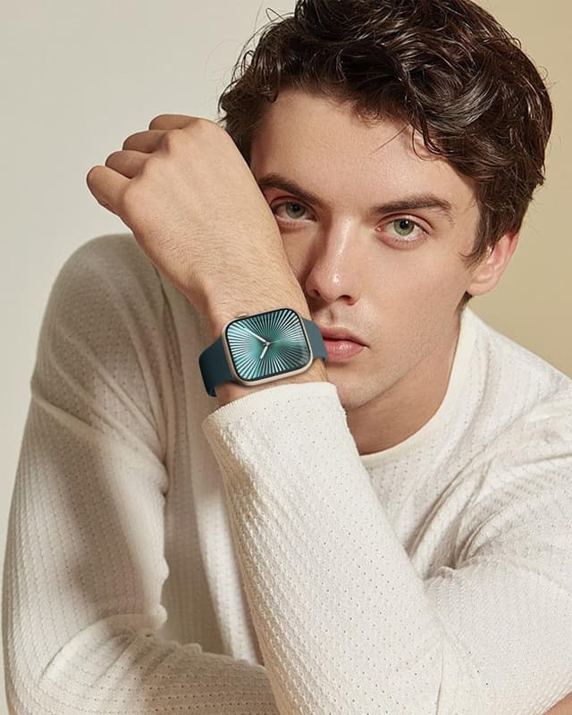 Thumbnail 6 de Cinturini Yoohoo in silicone compatibili con Apple Watch 44mm/40mm/46mm/45mm/42mm/41mm/38mm/49mm