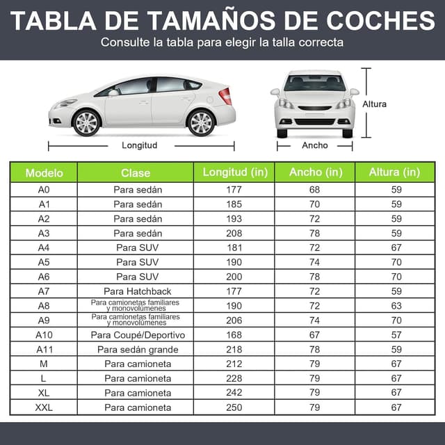 Thumbnail 6 de Sailnovo funda impermeable para coche 450 cm