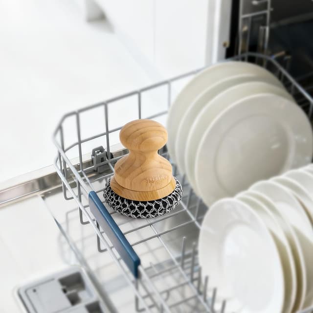 Thumbnail 5 de Cast Iron Pan Scrubber with 2 Scrapers