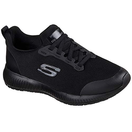 Detalle de Skechers SQUAD SR Zapatillas mujer Black Flat Knit 39 EU