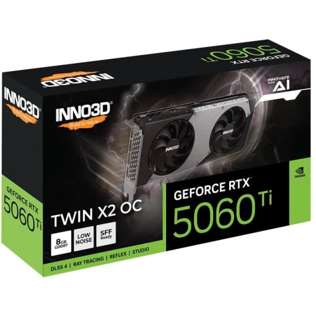 Thumbnail 1 de INNO3D GeForce RTX 5060 Ti OC 8GB GDDR7 tarjeta gráfica