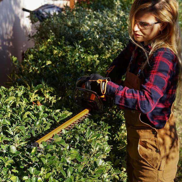 Detalle de WORX WG264E.9 tagliasiepi a batteria con lama da 56 cm (solo corpo, senza batteria e caricabatteria)