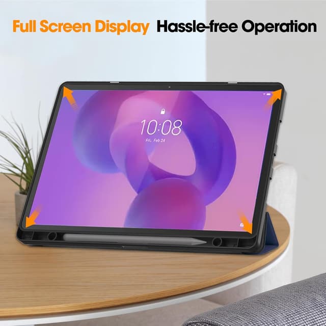 Thumbnail 6 de Haofun Hülle für Lenovo Idea Tab Pro mit Stifhalter