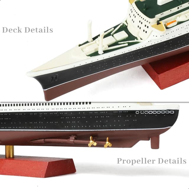 Detalle de SEBUNAS SS France modello 1/1250 🚢