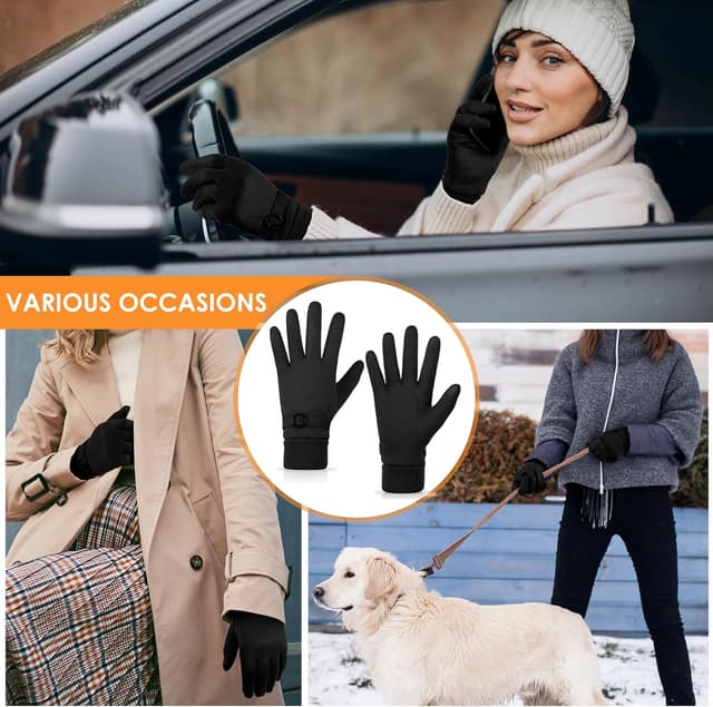 Thumbnail 6 de PPAOEH Cold Weather Touchscreen Gloves