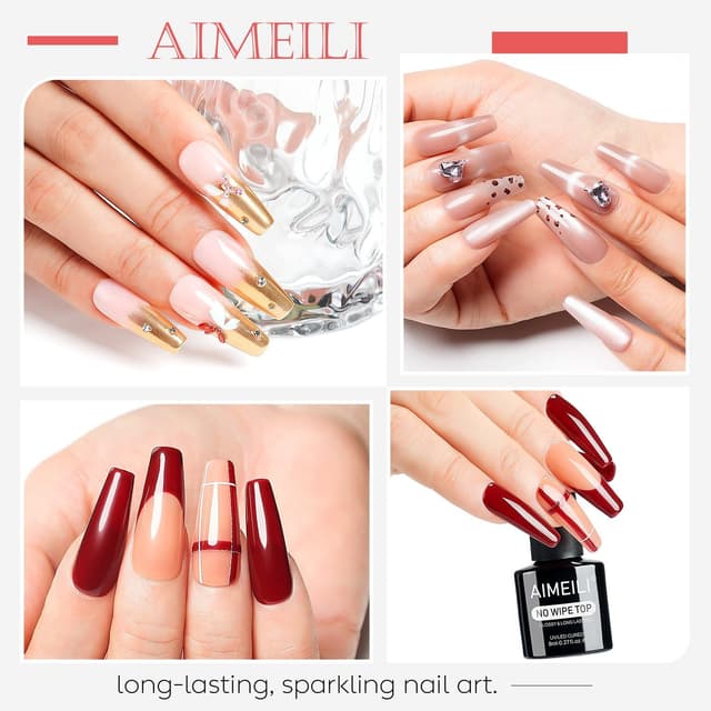 Thumbnail 6 de AIMEILI Base y Top Coat 2 x 8 ml