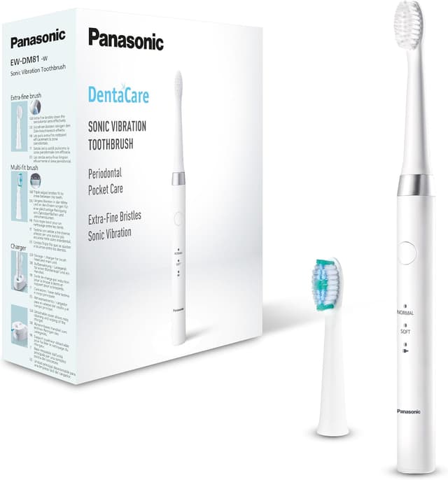 Detalle de Panasonic EW-DM81-W503 Cepillo Eléctrico Sónico 31,000 Vibraciones 🪥