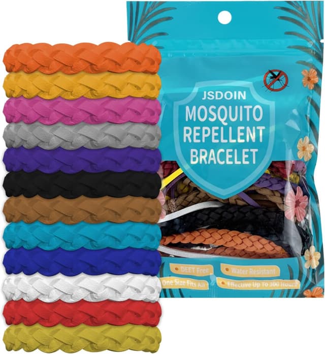 Detalle de Mosquito Repellent Bracelet 12PCS 300 Hours