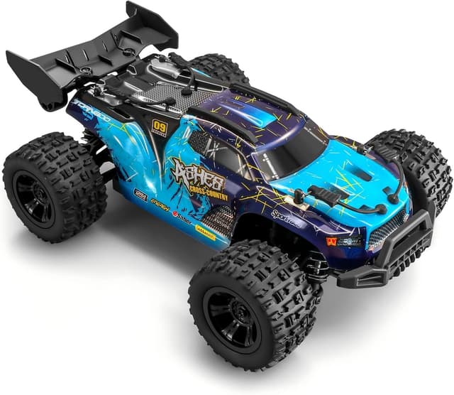 Thumbnail 6 de YONCHER Macchina Telecomandata Professionale RC 1:18 4WD Offroad 40 km/h, fino a 70 min con 2 batterie