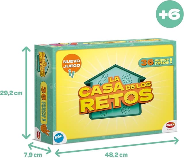 Detalle 2 de Bizak 35001940 La Casa de los Retos — juego familiar 🧩