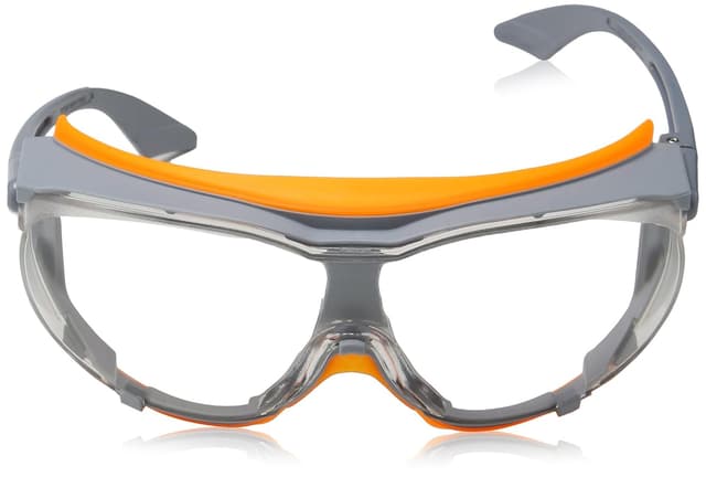 Detalle 2 de Lunettes de protection Uvex 9175275 Sky Guard transparentes gris/orange