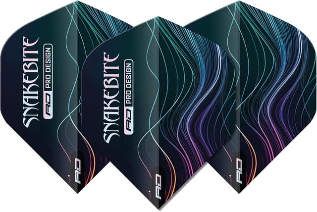 Detalle 2 de RED DRAGON Professional Player Hardcore Premium Standard Dart Flights (100 micron) – 3 sets per pack