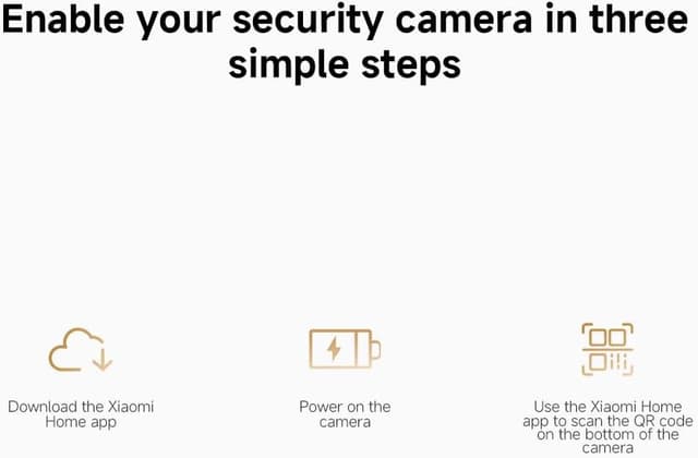 Detalle 2 de Xiaomi Smart Camera C301 (UK Version) – 2K Indoor Security Camera with AI Motion Detection