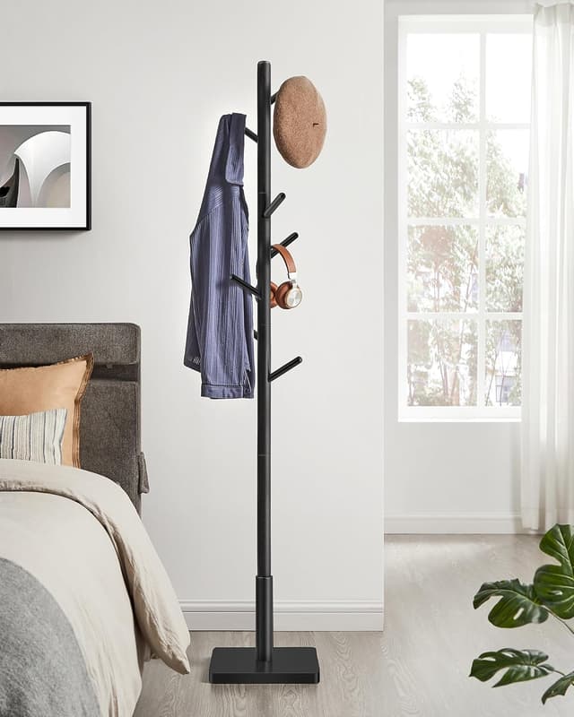 Thumbnail 6 de VASAGLE Perchero árbol 8 ganchos madera