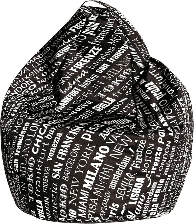 Detalle de Poltrona sacco City A4 80x80x120 verde