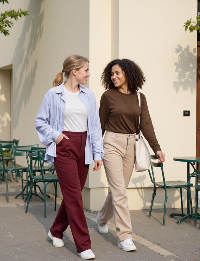 Detalle de T-shirt manches longues femme Wayleb, S-XXL