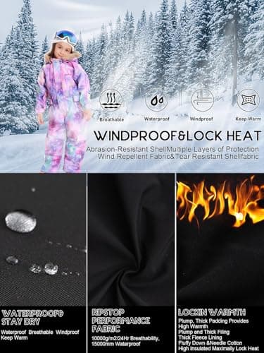 Thumbnail 3 de Bluemagic Combinaison Ski Enfant, vêtement hiver, imperméable ⚙️