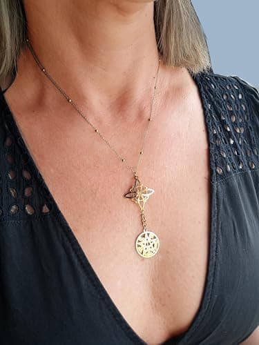 Detalle 2 de EKONAT JOYERIA PERSONALIZADA Nudo de Bruja 50 mm