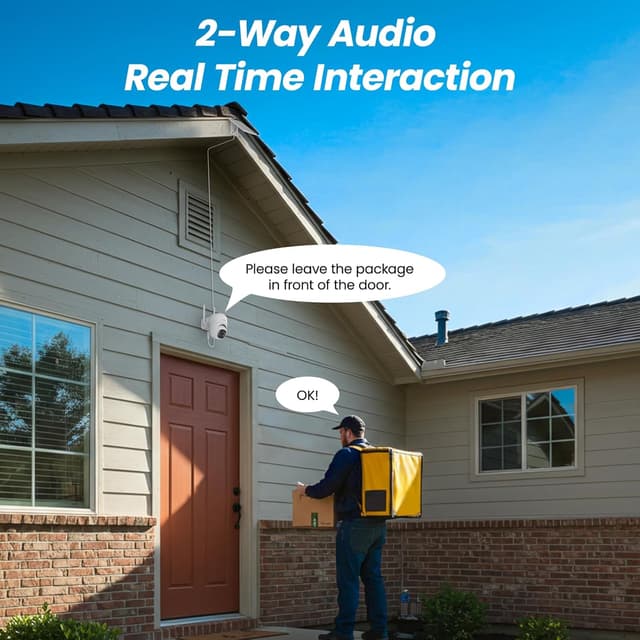 Thumbnail 4 de Cinnado Cinnado solar CCTV 2K camera system