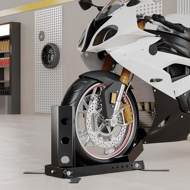 Detalle 2 de Wiltec Motorradständer bis 450kg Ø14-21