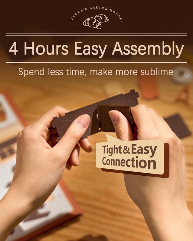 Thumbnail 2 de Rolife DIY Casa in miniatura 4 ore 🏠