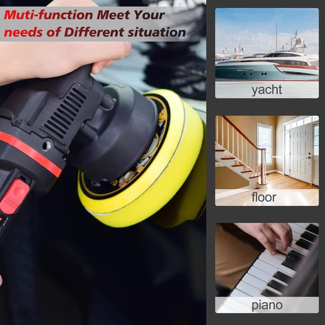 Thumbnail 4 de AOBEN 6 inch Dual Action Car Polisher 700W