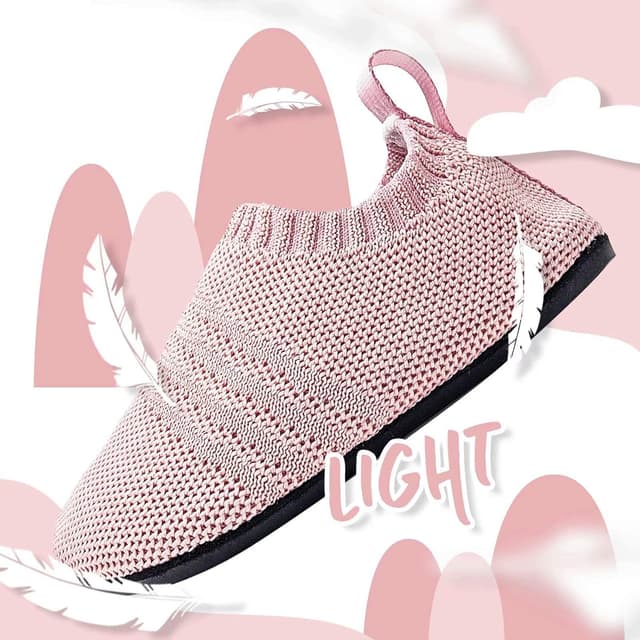 Detalle de Sosenfer Hausschuhe Kinder – barfußartige, rutschfeste & atmungsaktive TURNSCHLÄPPCHEN für Jungen und Mädchen