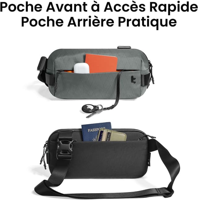 Thumbnail 5 de tomtoc X-Pac Sling Bag 3L léger et étanche