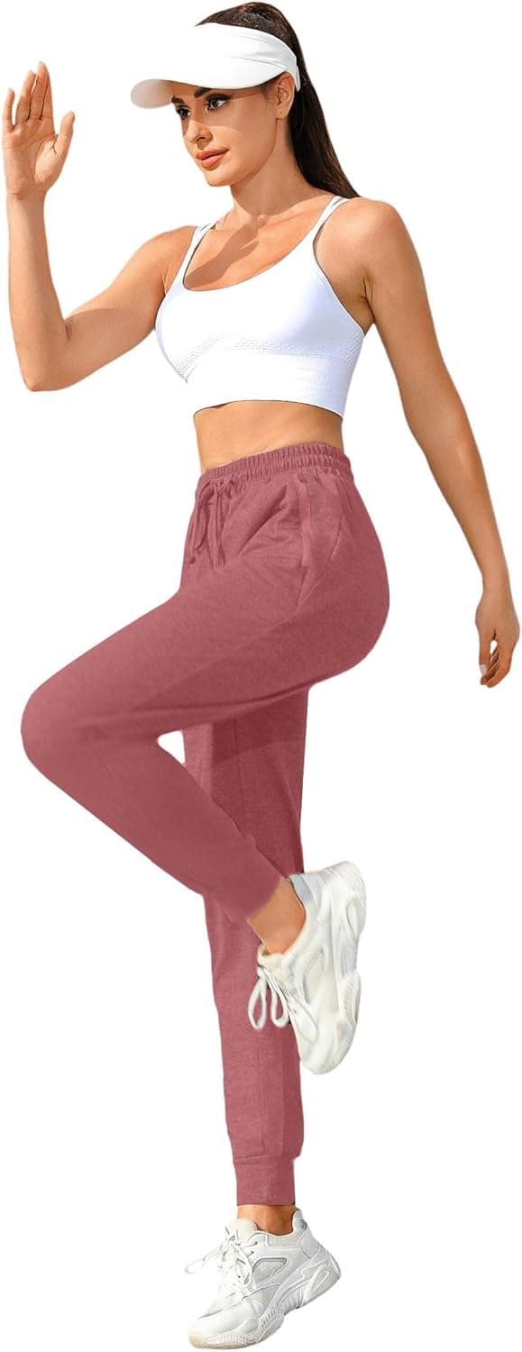 Detalle de Terecey Pantalon de jogging femme en coton (95% coton, 5% élasthanne) avec poches zippées