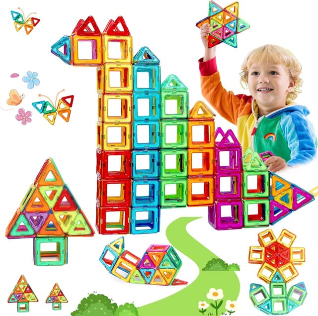 Detalle de Muitotir bloques magnéticos 38 piezas