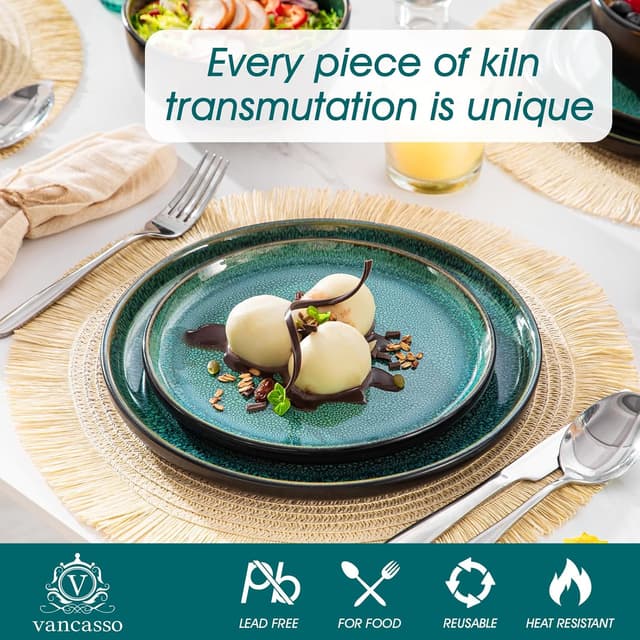 Thumbnail 2 de vancasso Playa Green Dinner Set 18‑piece