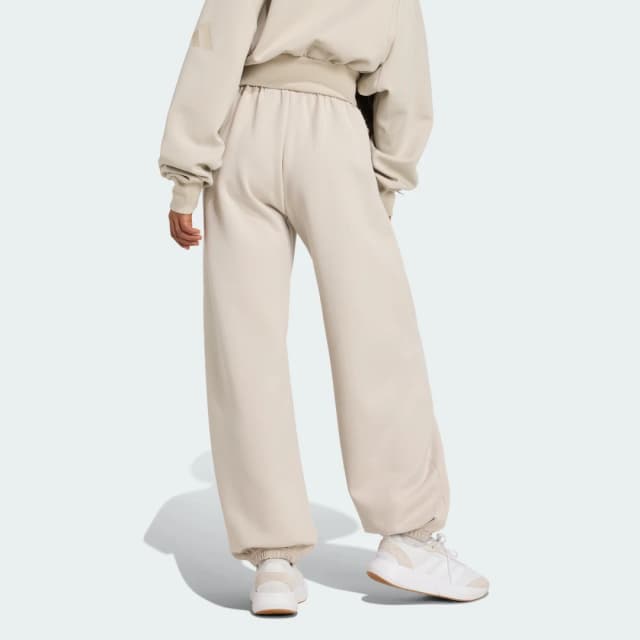 Detalle 2 de Adidas Pantalón holgado Soft Lux beige
