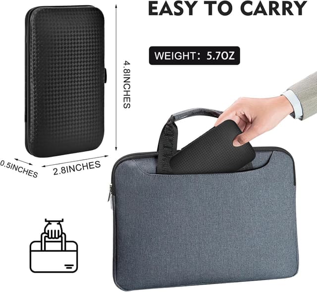 Detalle de Terulltase 10-Piece Men’s Manicure Set Stainless Steel Nail Clipper Kit