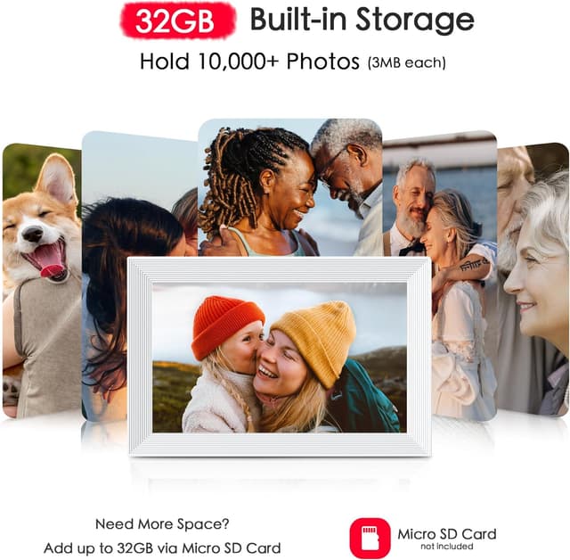 Thumbnail 4 de Frameo 10.1 inch Digital Picture Frame