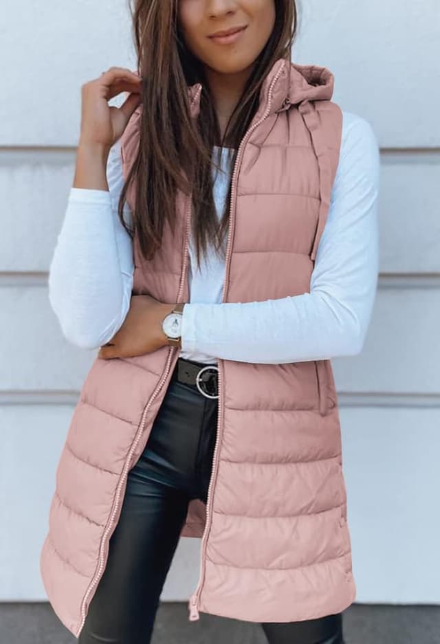 Thumbnail 1 de Veatzaer Long Puffer Vest 100% Polyester
