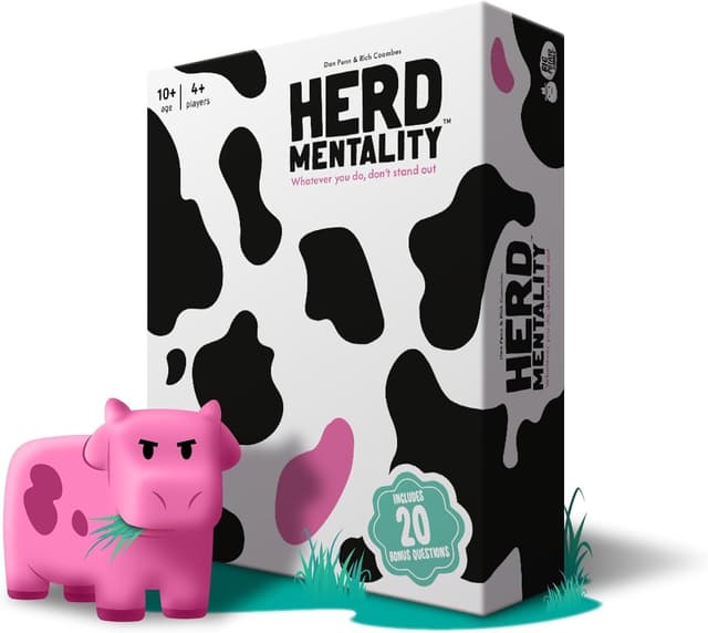 Detalle de Herd Mentality family board game for 4–20