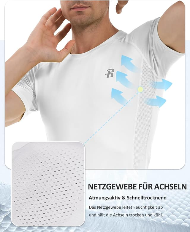 Thumbnail 4 de Runhit Kompressionsshirt Herren 3er Pack