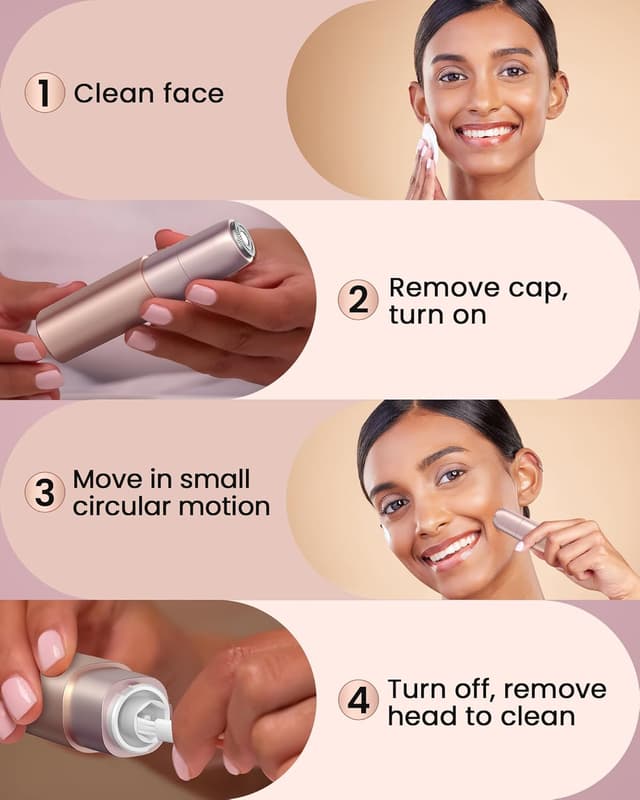 Thumbnail 6 de Rechargeable Facial Hair Remover 1 Head ✨🪒