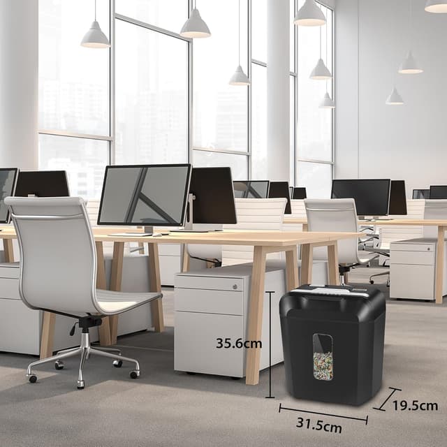 Thumbnail 6 de VidaTeco 10-Sheet Cross‑Cut Shredder P-4 🖨