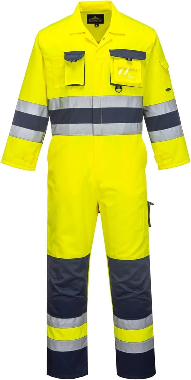 Imagen de Portwest TX55 Hombres Mono de Trabajo Alta Visibilidad Clase 3 👷 en OfertitasTOP