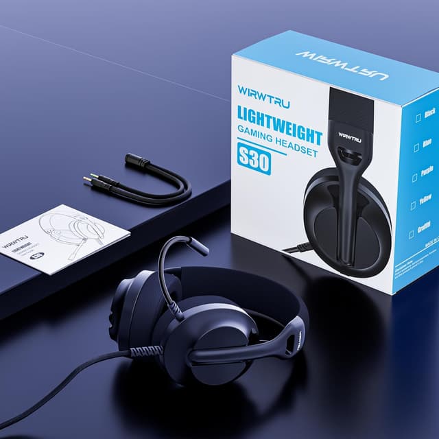 Thumbnail 5 de WIRWTRU S30 Gaming Headset 198g