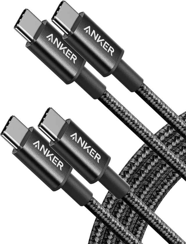 Detalle de Anker Cable USB C 60W 1,8 m Pack doble